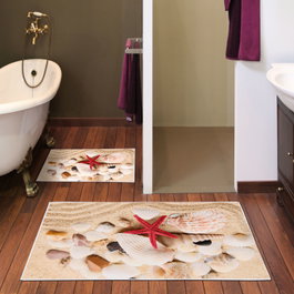 Mijölnir Juego de alfombrillas de baño Kt414 Multicolor